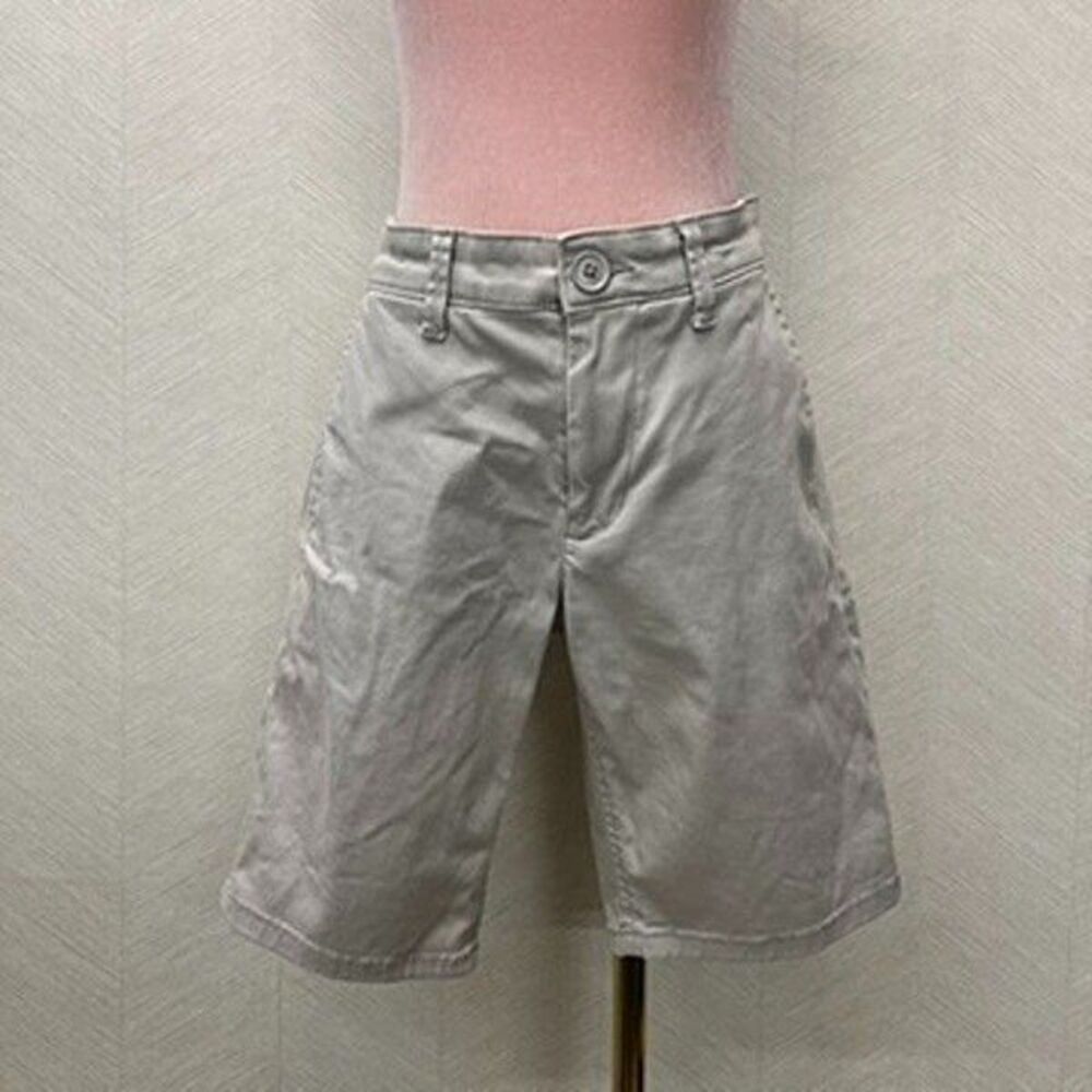 Only & Sons Flat Front Slash Pockets Comfort Beige Chino Onscam Shorts Mens S